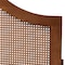 Baxton Studio Camila Classic and Traditional Ash Walnut Finished Wood Queen Size Headboard with Rattan 238-12668-ZORO - alternate 4